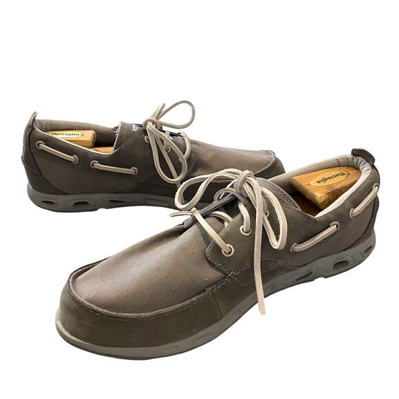 Columbia Performance Fishing Gear Men\'s Boat Shoes Grey Size 12 YM0717-049 main image 8